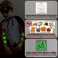 thumbnail image 2 of 204 Tatuajes Glow de Halloween en Hojas Individuales para Niños., 2 of 3
