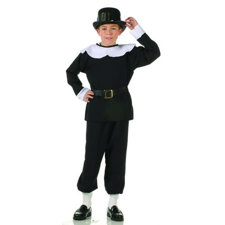 RG Costumes 90067-M Pilgrim Boy Costume - Size Child-Medium
