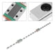 thumbnail image 4 of 1pc 400mm LML9B carril guía lineal en miniatura 9mm de ancho 2 uds bloques deslizantes, 4 of 8
