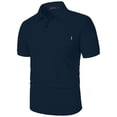 thumbnail image 4 of Dianli Men's Summer Versatile Turndown Collar Short Sleeve Lapel Top Solid Color Breathable Quick-Dry Lightweight Loose-Fit Casual Shirt Everyday Wear, 4 of 6
