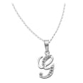 thumbnail image 5 of Collar Gargantilla Letra G Plata 925 45cm Horoz WP1407, 5 of 5