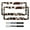 Brown Black Cow Print, variant on Renewold Southwest American Tribal Orange Red Car License Plate Frame Novelty Aluminum Car Tag Front License Plate Holder with Screws Accessories, 2 Pack