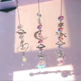 thumbnail image 1 of D Crystal Wind Chime Sun Catcher Diamond Prisms Pendant, 1 of 5
