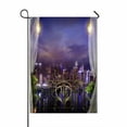 thumbnail image 1 of Bandera ABPHQTO Horizonte de la ciudad en la noche 70x100 cm para Hogar Jardín al aire libre, 1 of 1