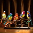 thumbnail image 2 of Observación de Aves Adornos Decoración del Hogar Cien Flores Observación de Aves Colgante Observación de Aves Serie Metal Decoración del Hogar, 2 of 7