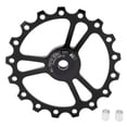 thumbnail image 1 of MEIJUN 17T Rueda de guía de cambio trasero de cerámica Rueda de polea de cambio trasero de aleación de aluminio para Road Mountain BikeBlack, 1 of 8