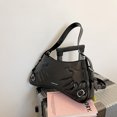 thumbnail image 3 of Bolso bandolera para mujer con estampado de cocodrilo moderno y de moda, 3 of 5
