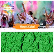 Color Powder Green - 25 Pounds - Ideal for Fun Runs, Holi Festivals, Color Wars, and More!