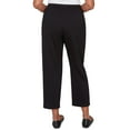 thumbnail image 2 of Alfred Dunner Womens  Classic French Terry Short Length Pant, 2 of 4
