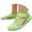 Green, variant on Krdevn Kids' Water Shoes, Lightweight Breathable Aqua Socks with Hook-and-Loop Closure, Outdoor Sports Shoes for Beach & Pool,10-11Years