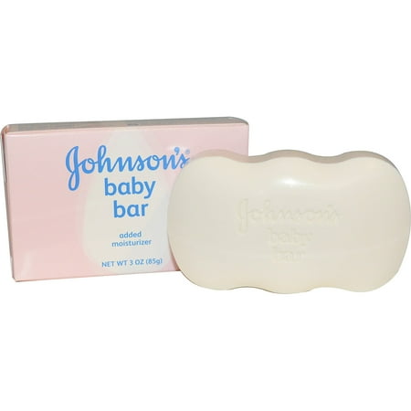 Johnson's Baby, Baby Bar Soap, 3 oz(pack of 4) (Best Baby Cream And Soap)