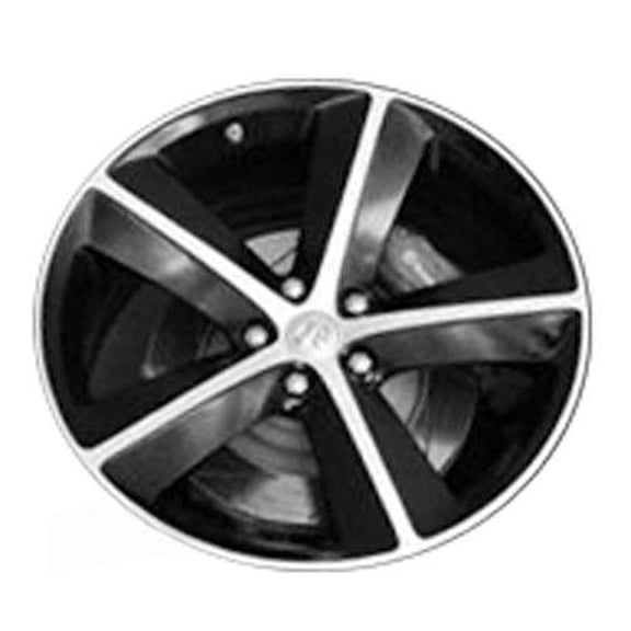 For 2008 Dodge Magnum 20 Inch Machined Black Alloy - Genuine OEM Rim - Road Ready Car Wheel