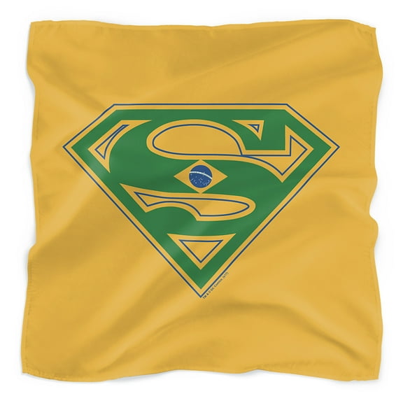 Superman Brazil Shield Bandana (21 in x 21 in)