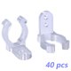 thumbnail image 4 of Toystoory 40 Uds. Tira de luces LED Clip de plástico transparente hebilla de Cable conector de manguera de lámpara de tira Decoración del hogar Toystoory HA6166-00B, 4 of 6