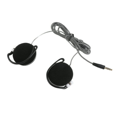 3.5mm Wired Gaming Headset On Ear Sports Headphones Ear Hook Music Earphones For Smartphones Tablet Laptop Desktop PC