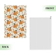 thumbnail image 2 of Lsque Squirrel With Colorful Tail Premium Golf Towel - Ultra Absorbent and Quick Drying Microfiber Towel with Carabiner - Gift for Men -24" X 16", 2 of 8