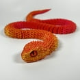 thumbnail image 5 of ZZkhGO Printed Jointed Snake Toy, Multi-Joint Movable Snake Model, Poseable Desk Decoration for Stress Relief Fidgeting Play, 5 of 7