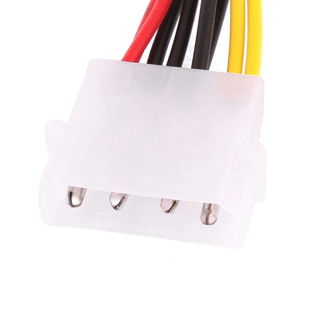 5pcs 4pin male ide to double 12 pin female sata hard drive power ...