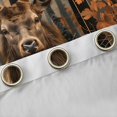 thumbnail image 4 of Castle Fairy Safari Deer Blackout Curtains Set of 2 (52x84 Each) for Teens,Vintage Autumn Tree Branches Window Curtains,Jungle Animal Wildlife Curtains and Drapes,Microfiber Bedroom Decor, 4 of 6