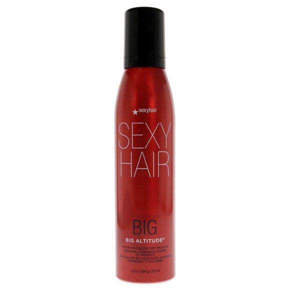 Mousse para secado con secador Big Sexy Hair Big Altitude Bodifying Blow Dry Mousse de Sexy Hair para unisex - 6,8 oz Mousse Sexy Hair Sexy Hair Big Sexy Hair Big Altitude Bodifying Blow Dry Mousse Mousse Unisex 6.8oz