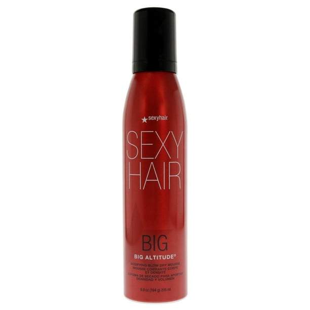 Mousse para secado con secador Big Sexy Hair Big Altitude Bodifying Blow Dry Mousse de Sexy Hair para unisex - 6,8 oz Mousse Sexy Hair Sexy Hair Big Sexy Hair Big Altitude Bodifying Blow Dry Mousse Mousse Unisex 6.8oz