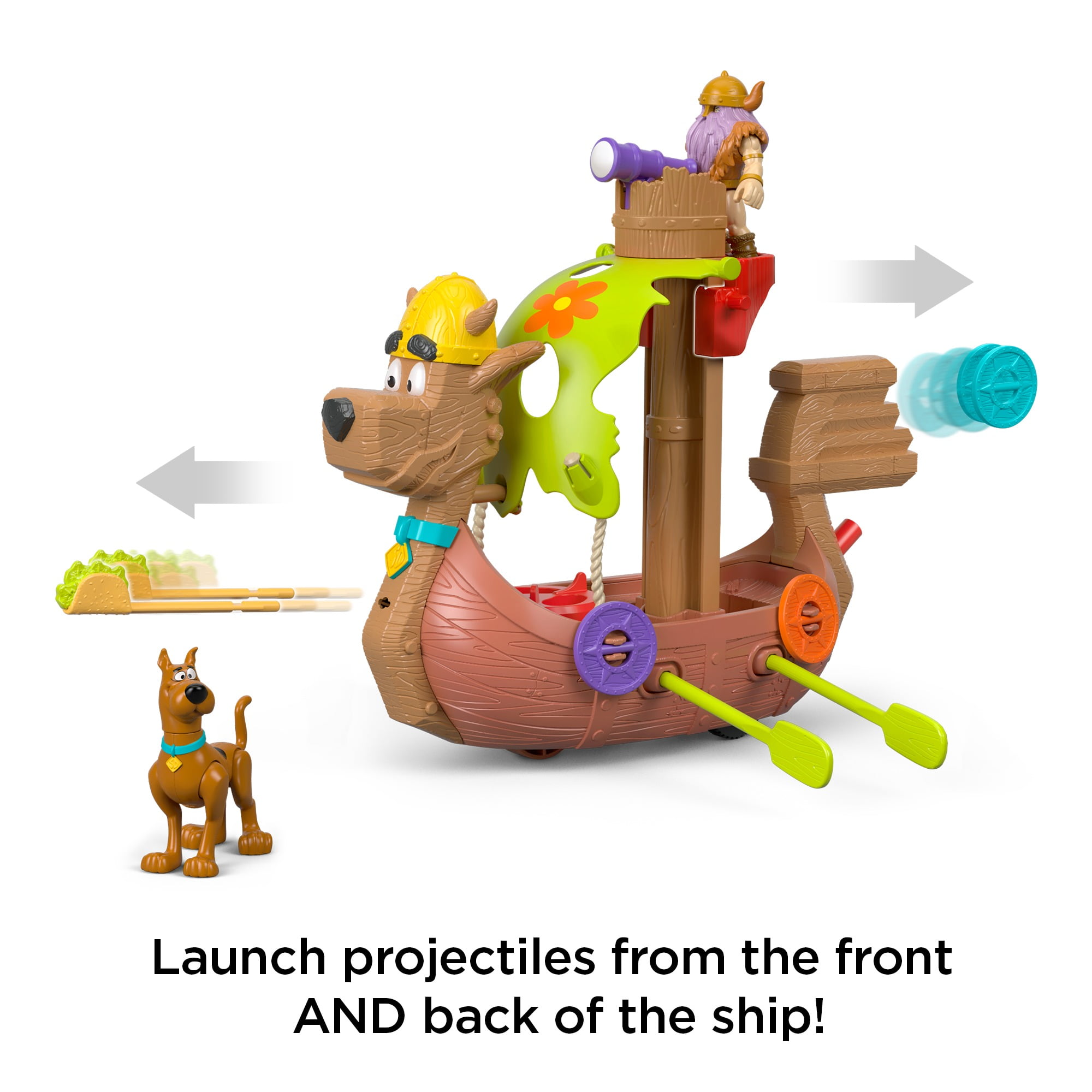 imaginext viking ship