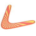 thumbnail image 2 of Orange Boomerang, Returning Boomerang, Environmental-friendly For Adults Children, 2 of 8