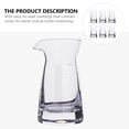 thumbnail image 4 of MasteelfCA 6Pcs 80ML Glass Drinks Measuring Cup Drinkware Measure Cup Bar Accessories Tools, 4 of 7