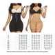 thumbnail image 5 of Qarigey Body para mujer, levantador de glúteos y caderas, ropa interior moldeadora de cintura alta de compresión, monos abiertos de tres Prendas para la parte inferior del cuerpo Negro S, 5 of 6