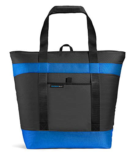 Black Transport Hot and Cold Food XL Insulated Bag for Grocery Shopping/Entertaining Rachael Ray Jumbo Chillout Thermal Tote