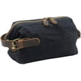 thumbnail image 2 of GHSDFBB Trousse de Toilette de Voyage Imperméable en Toile Cirée Kit de Rasage, 2 of 7