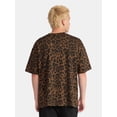 thumbnail image 3 of No Boundaries All Gender Cotton Oversize Tee with Short Sleeves, Men's and Big Men's, 3 of 5