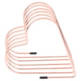 thumbnail image 4 of Libro decorativo Stand Office Book Storage Rack Bookend creativo en forma de corazón (oro rosa), 4 of 5