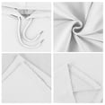 thumbnail image 6 of Short Sleeve Hoodies Men Comfort Lightweight Athletic Gym Workout Sweatshirt Outdoor Hiking Fishing Shirts with pockets White XXXL, 6 of 8