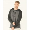 thumbnail image 2 of LAT Fine Jersey Hooded Long Sleeve Raglan T-Shirt, 2 of 3