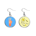 thumbnail image 1 of Tijeras, tijeras, tijeras, tijeras, tijeras. Pendiente Sol Flor Pendiente Joyas Moda Unbranded M, 1 of 3