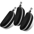 thumbnail image 1 of Estuche de gafas de sol JAMW 3 piezas con cremallera de viaje, 1 of 5