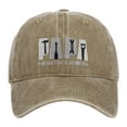 thumbnail image 3 of PAPA Father's Day Baseball Cap, Pigment-Dyed Washed Cotton Dad Hat with Embroidered Design, Adjustable Snapback Vintage Style Cap for Outdoor Activities and Casual Gift, 3 of 7