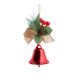 thumbnail image 2 of Puntoco Accesorios de campana Colgante DIY Centro comercial Árbol de Navidad Colgante Lazo Campana Decoración, 2 of 3