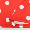 thumbnail image 6 of Little Girls Minnie Polka Dots Dress Costume Birthday Party Outfit, 6 of 7
