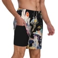 thumbnail image 2 of Fotbe Cute Mushroom Landscape Men’s Swim Trunks Quick Dry Swim Shorts Board Shorts with Mesh Lining-3X-Large, 2 of 9