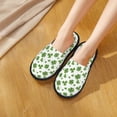 thumbnail image 6 of Fotbe St. Patrick's day Pattern Women's Fuzzy Slippers Plush Slippers Fluffy Winter House Shoes Indoor and Outdoor-Medium, 6 of 8