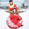 thumbnail image 3 of Xuyuer Inflatable Snow Tube 31 Inch 80cm Snow Sled Disc for Winter Tubing Sledding Sliding, Red,Ultra Lightweight GearCamping Gear For Travel Friendly Camping Accessories, 3 of 6