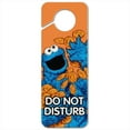 thumbnail image 1 of Sesame Street Vintage Cookie Monster Plastic Door Knob Hanger Sign, 1 of 7