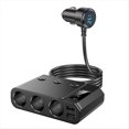 thumbnail image 1 of Cargador Multidispositivo de Alto Rendimiento para Encendedor de Coche 1 en 7 con Interfaz USB 3.0 y PD, Multifunción, 12-24 V, 1 of 5