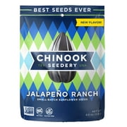 Chinook Seedery Sunflower Seeds - Jalapeno Ranch - Gluten Free, Non GMO, Keto- 4 Ounce (Pack of 12)
