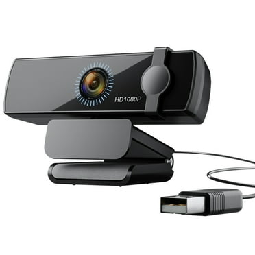 Facial Recognition Webcam for Windows 11/10, 1080P USB Computer Web Camera with Microphone, 120° Wide Angle View Webcam with Privacy Cover for PC/Laptop/Desktop Computer/Streaming
