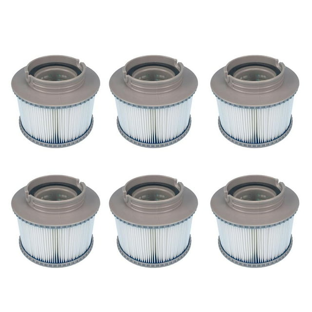 de Whirlpools - Paquete de 6 s de de repuesto para s de piscina inflable - 6 piezas shamjiam Cartucho de piscina