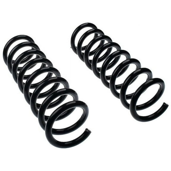 Coil Spring Set 2 - Compatible with 1998 - 2002 Mercedes-Benz E430 Base 1999 2000 2001