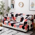 thumbnail image 2 of Cartoon Geometric Flowers Sofa Cover Full Cover Fabric Four Seasons Stretch Big Sofas Sofa Cushion Cover Funda Sofá, 2 of 6